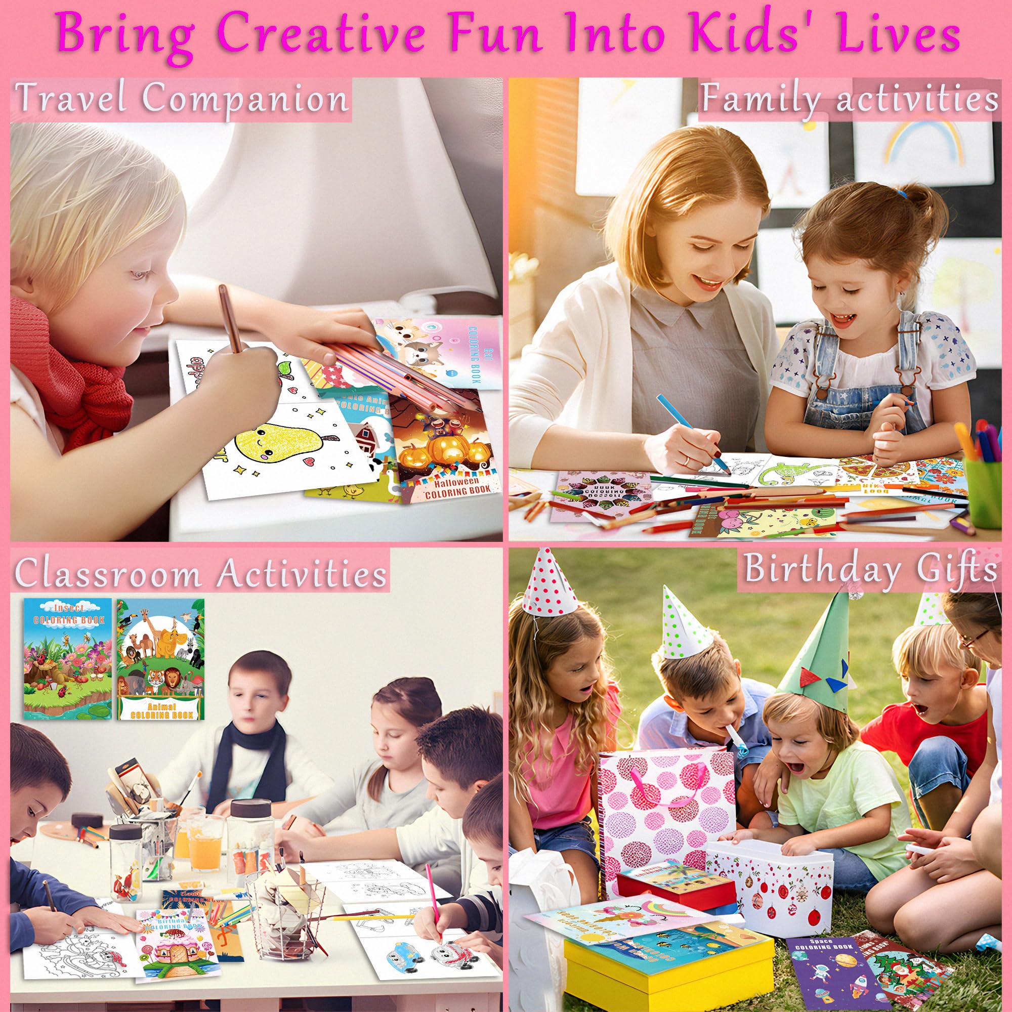 Amazon.co.jp: 4~8歳、3~4歳、8~12歳の子供向けの塗り絵ブック